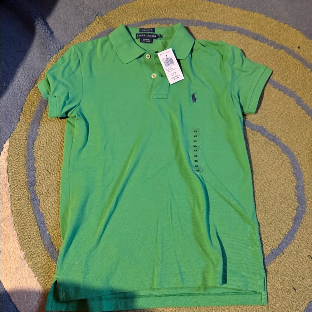 NEW Ralph Lauren Green Polo Shirt